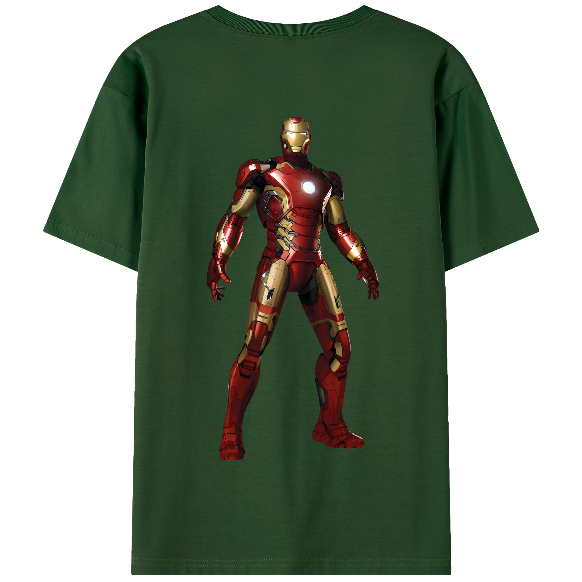 （画像用） アベンジャーズ The Avengers 綿100％半袖Tシャツ（背面プリント）